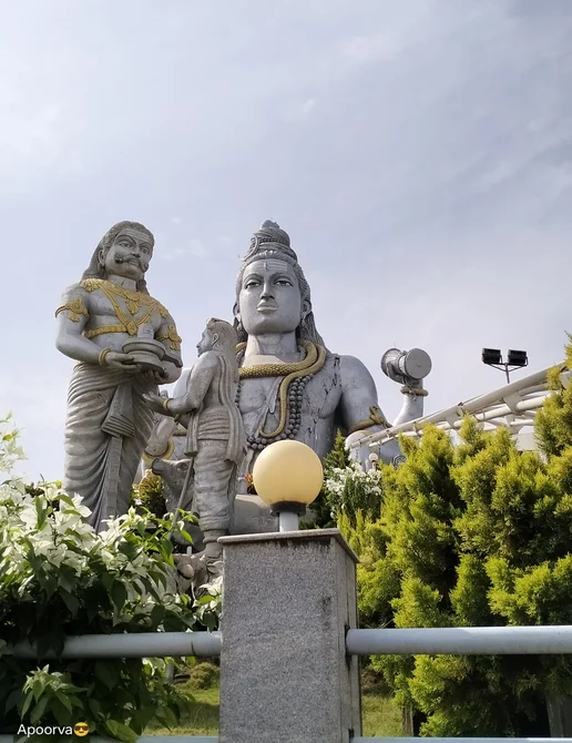 The Shiva statue at Murudeshwar
